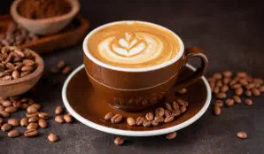 a cup of coffee