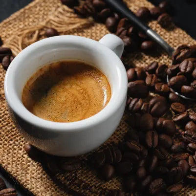 a cup of coffee