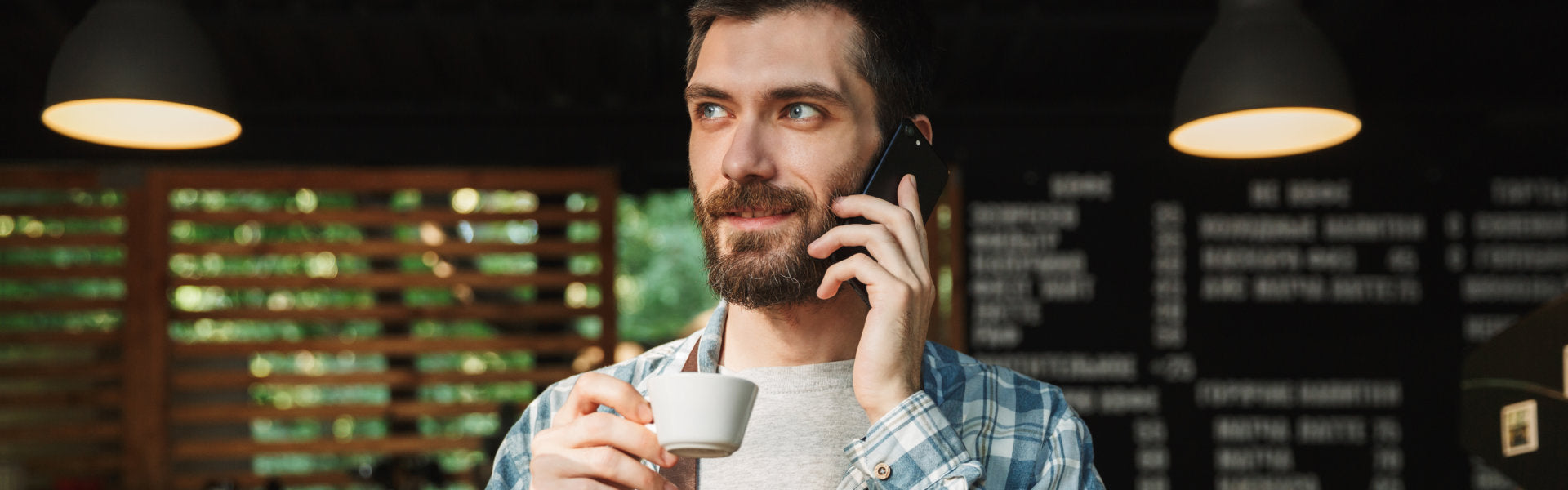 A person calling